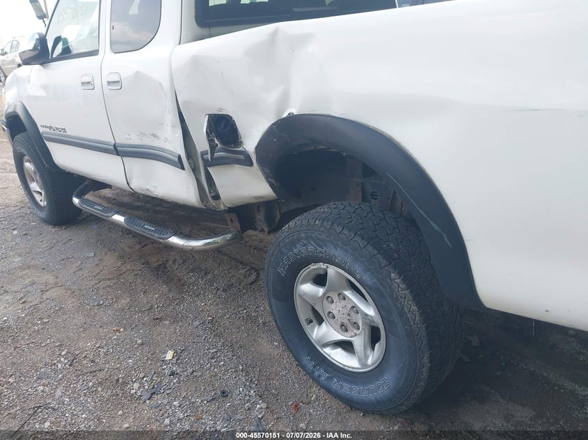 2000 Toyota Tundra VIN 5TBBT4414YS014964 IAAI salvage auction — SIDE, Salvage (Indiana), sold $50 on 2026-07-29 (photo 6)