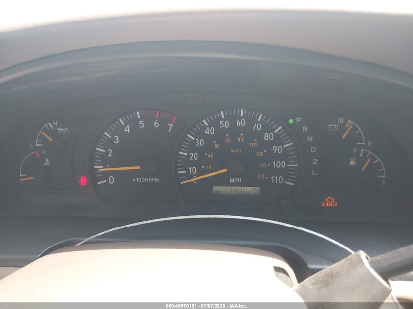 2000 Toyota Tundra VIN 5TBBT4414YS014964 IAAI salvage auction — SIDE, Salvage (Indiana), sold $50 on 2026-07-29 (photo 7)