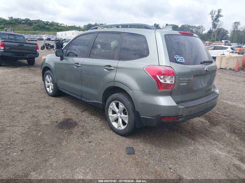 2016 Subaru Forester VIN JF2SJADC3GH449749 IAAI salvage auction — NORMAL WEAR, Clear (Pennsylvania), sold $750 on 2026-07-30 (photo 3)