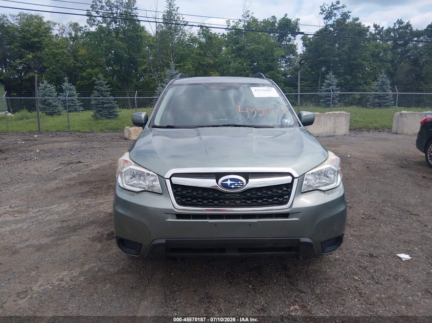 2016 Subaru Forester VIN JF2SJADC3GH449749 IAAI salvage auction — NORMAL WEAR, Clear (Pennsylvania), sold $750 on 2026-07-30 (photo 6)