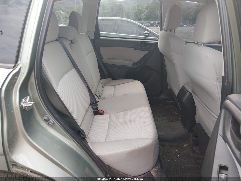 2016 Subaru Forester VIN JF2SJADC3GH449749 IAAI salvage auction — NORMAL WEAR, Clear (Pennsylvania), sold $750 on 2026-07-30 (photo 8)