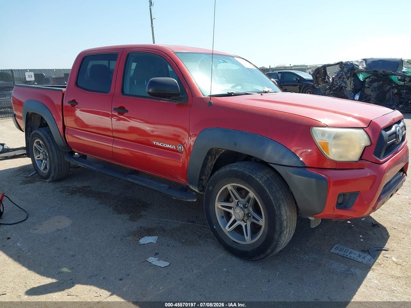 2014 Toyota Tacoma VIN 5TFJX4GN0EX035791 IAAI salvage auction — UNDERCARRIAGE, Salvage (Texas), sold $4,200 on 2026-08-01 (photo 1)