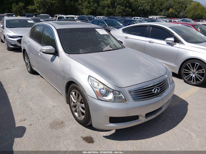 2009 Infiniti G37 VIN JNKCV61E39M014510 IAAI salvage auction — NORMAL WEAR, Salvage (Texas), sold $825 on 2026-07-20 (photo 1)
