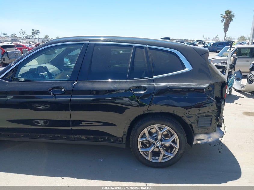 2021 BMW X3 VIN 5UXTY3C0XM9G42313 IAAI salvage auction — REAR END, Salvage Title, sold $25 on 2026-07-29 (photo 6)