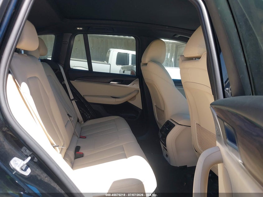 2021 BMW X3 VIN 5UXTY3C0XM9G42313 IAAI salvage auction — REAR END, Salvage Title, sold $25 on 2026-07-29 (photo 8)
