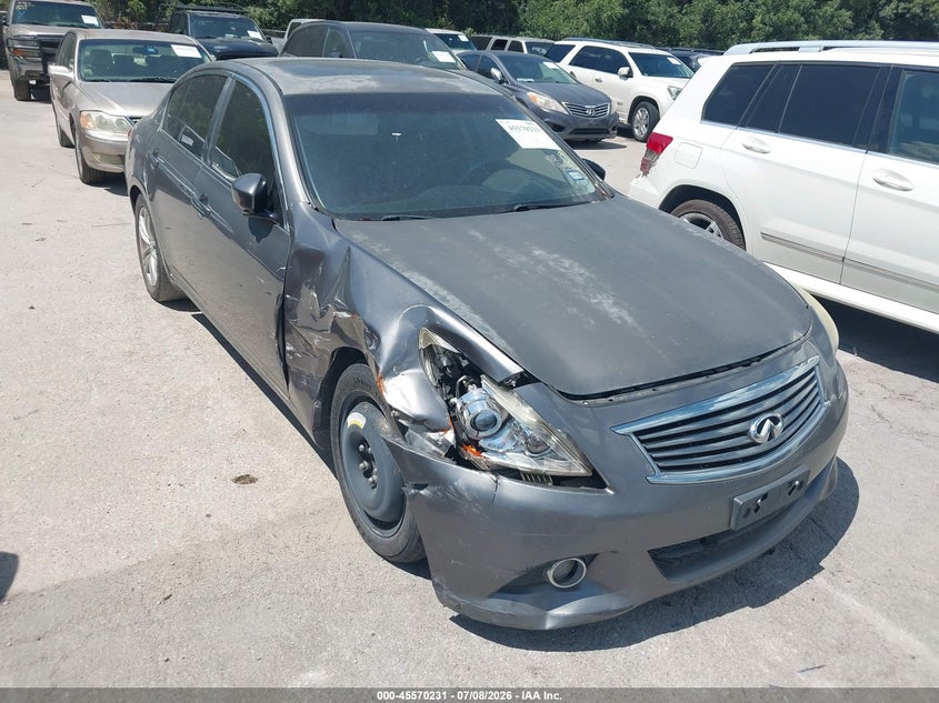 2013 Infiniti G VIN JN1CV6AP3DM713974 IAAI salvage auction — REPOSSESSION, Original (Texas), sold $275 on 2026-07-20 (photo 6)