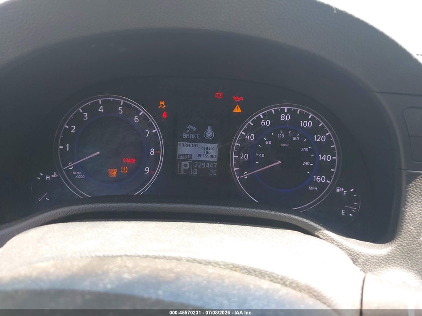 2013 Infiniti G VIN JN1CV6AP3DM713974 IAAI salvage auction — REPOSSESSION, Original (Texas), sold $275 on 2026-07-20 (photo 7)
