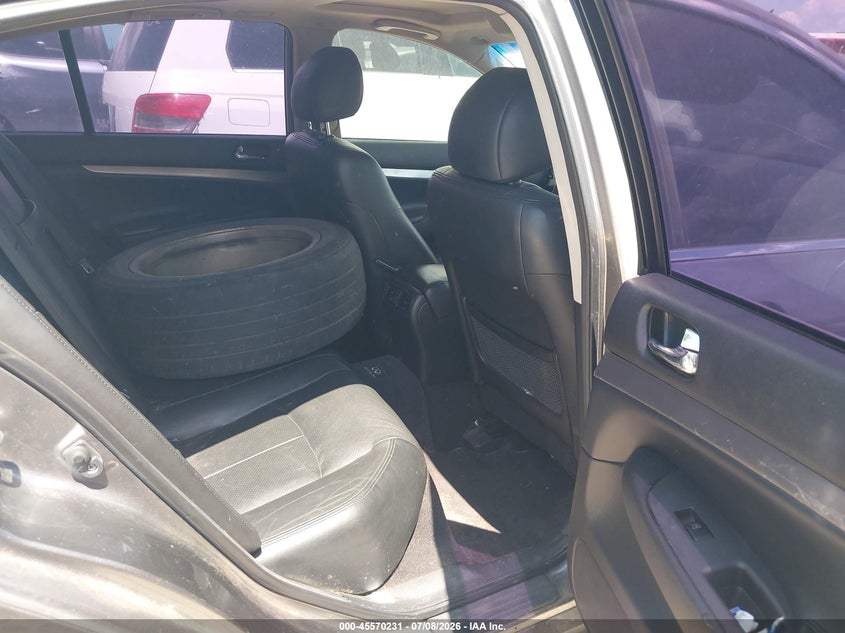 2013 Infiniti G VIN JN1CV6AP3DM713974 IAAI salvage auction — REPOSSESSION, Original (Texas), sold $275 on 2026-07-20 (photo 8)