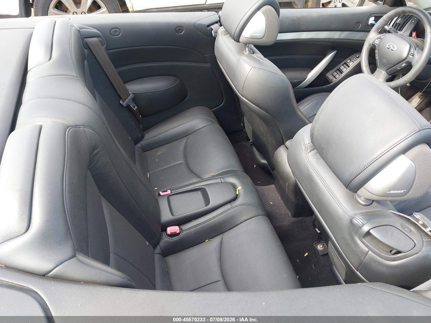 2011 Infiniti G37 VIN JN1CV6FE8BM953946 IAAI salvage auction — REAR END, Salvage (Ohio), sold $2,050 on 2026-07-25 (photo 8)