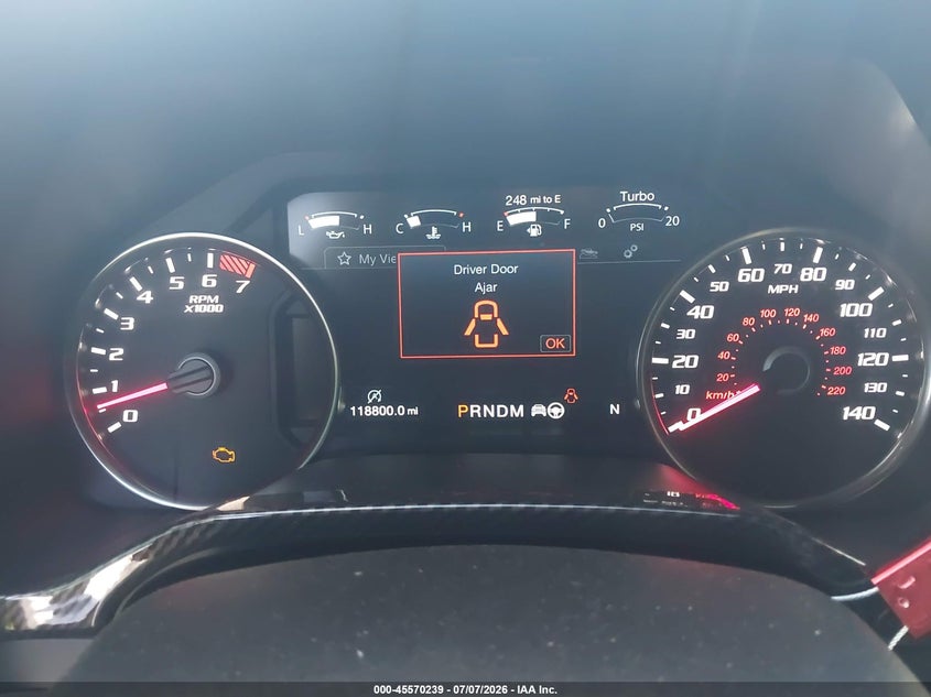 2019 Ford F-150 VIN 1FTFW1RG7KFA74384 IAAI salvage auction — RIGHT SIDE, Salvage Title, sold $18,700 on 2026-07-25 (photo 7)