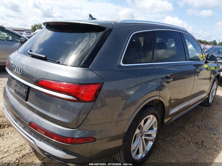 2025 Audi Q7 VIN WA1LVBF78SD014264 IAAI salvage auction — REAR END, Enterprise Vehicles Clear Only (Georgia), sold $29,950 on 2026-07-15 (photo 4)