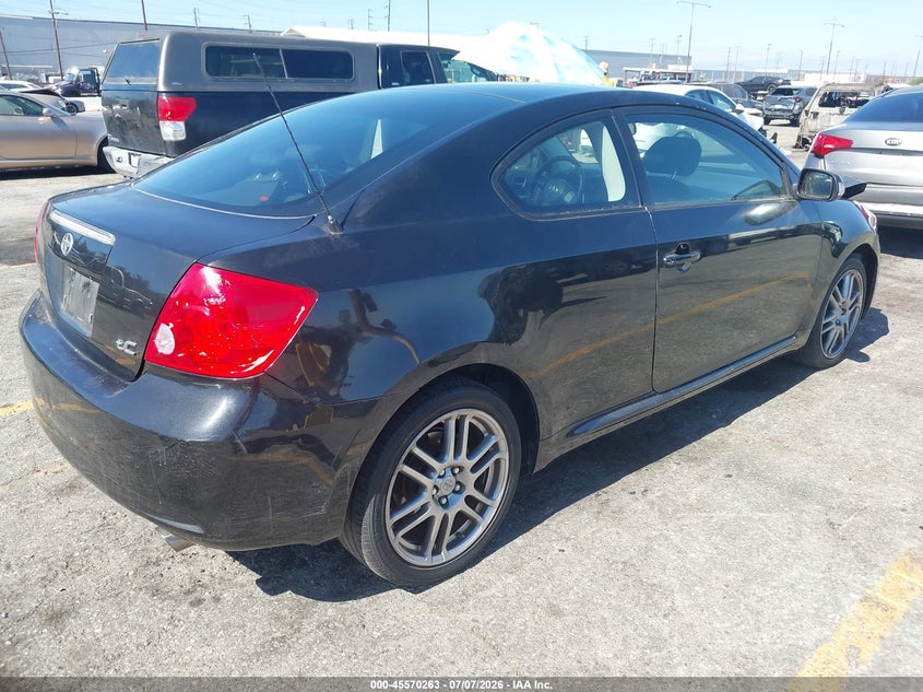 2007 Scion Tc VIN JTKDE177870174378 IAAI salvage auction — NORMAL WEAR, Clear - Dealer Only (California), sold $400 on 2026-07-11 (photo 4)