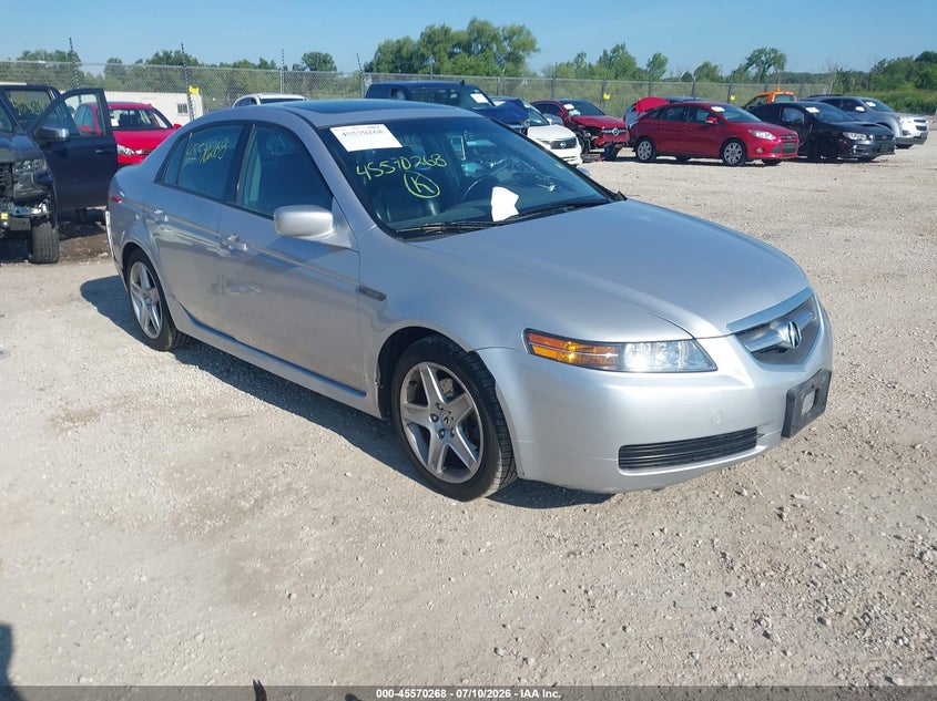 2004 Acura Tl VIN 19UUA66214A066083 IAAI salvage auction — REAR END, Clear (Wisconsin), sold $1,050 on 2026-09-01 (photo 1)