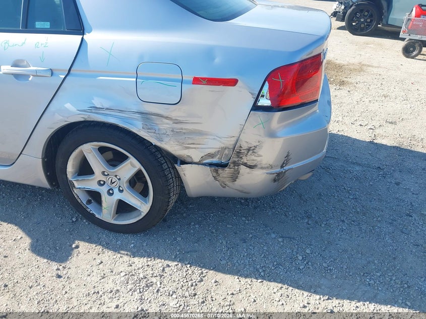 2004 Acura Tl VIN 19UUA66214A066083 IAAI salvage auction — REAR END, Clear (Wisconsin), sold $1,050 on 2026-09-01 (photo 6)