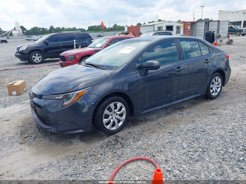 2024 Toyota Corolla VIN 5YFB4MDE3RP167496 IAAI salvage auction — RIGHT FRONT, Salvage Title, sold $13,300 on 2026-07-15 (photo 2)