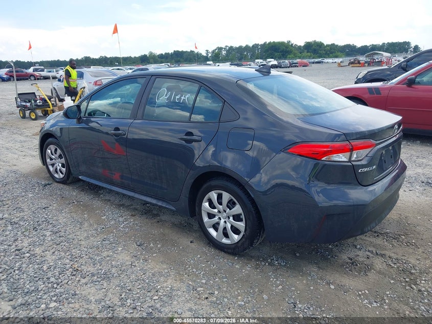 2024 Toyota Corolla VIN 5YFB4MDE3RP167496 IAAI salvage auction — RIGHT FRONT, Salvage Title, sold $13,300 on 2026-07-15 (photo 3)