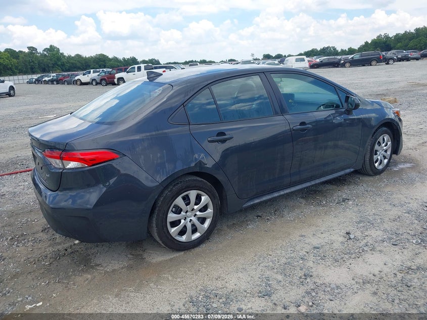 2024 Toyota Corolla VIN 5YFB4MDE3RP167496 IAAI salvage auction — RIGHT FRONT, Salvage Title, sold $13,300 on 2026-07-15 (photo 4)