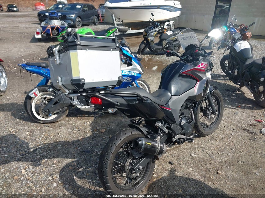 2021 Kawasaki VIN JKALE8C10MDA10914 IAAI salvage auction — FRONT END, Salvage Title, sold $625 on 2026-09-13 (photo 4)