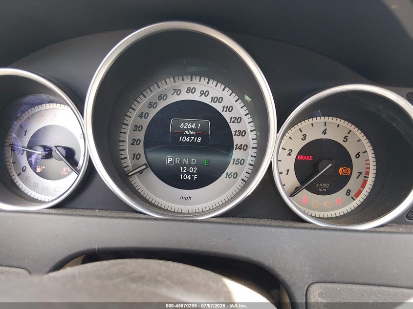2014 Mercedes-benz C-klasse VIN WDDGF4HB2EG229861 IAAI salvage auction — NORMAL WEAR, Original (Texas), sold $600 on 2026-07-29 (photo 7)