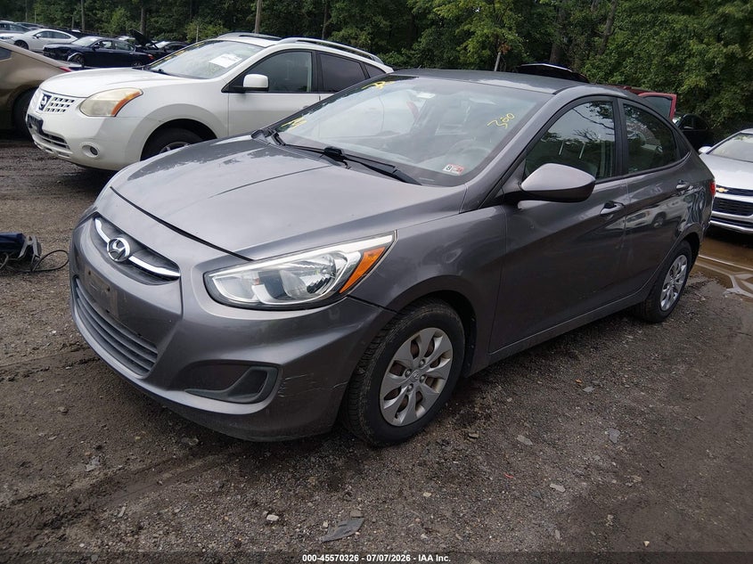 2015 Hyundai Accent VIN KMHCT4AE4FU792382 IAAI salvage auction — NORMAL WEAR, Clear (Maryland), sold $750 on 2026-07-29 (photo 2)