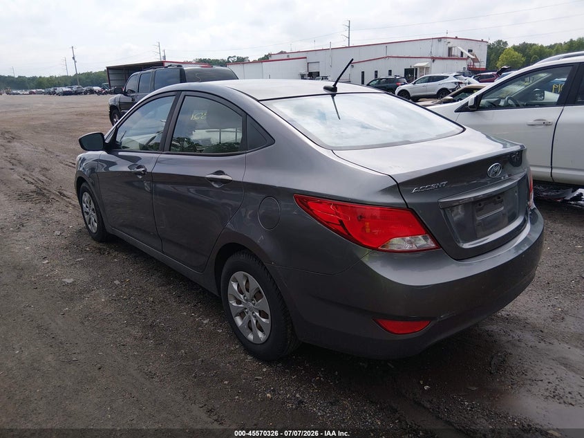 2015 Hyundai Accent VIN KMHCT4AE4FU792382 IAAI salvage auction — NORMAL WEAR, Clear (Maryland), sold $750 on 2026-07-29 (photo 3)