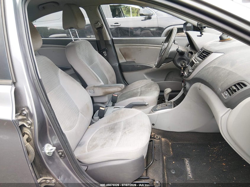 2015 Hyundai Accent VIN KMHCT4AE4FU792382 IAAI salvage auction — NORMAL WEAR, Clear (Maryland), sold $750 on 2026-07-29 (photo 5)