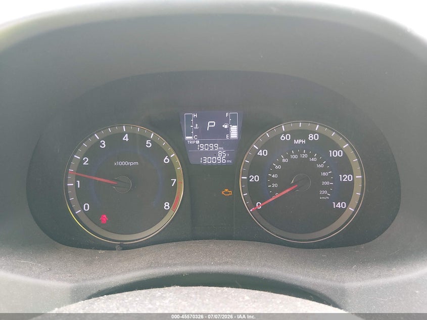 2015 Hyundai Accent VIN KMHCT4AE4FU792382 IAAI salvage auction — NORMAL WEAR, Clear (Maryland), sold $750 on 2026-07-29 (photo 7)