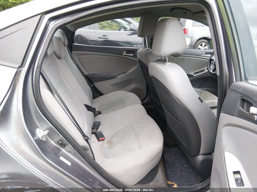 2015 Hyundai Accent VIN KMHCT4AE4FU792382 IAAI salvage auction — NORMAL WEAR, Clear (Maryland), sold $750 on 2026-07-29 (photo 8)
