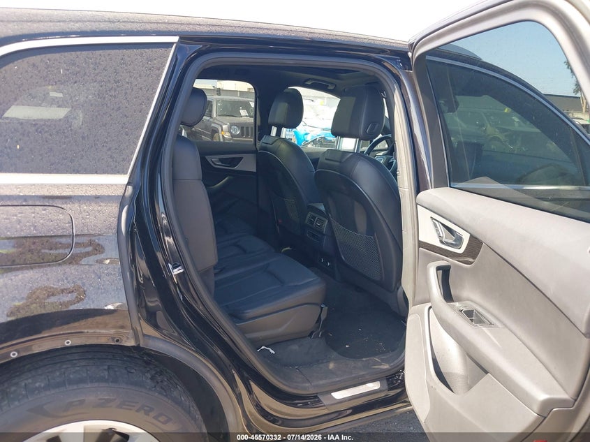 2019 Audi Q7 VIN WA1AHAF72KD045406 IAAI salvage auction — REAR END, Salvage Title, sold $11,100 on 2026-08-21 (photo 8)