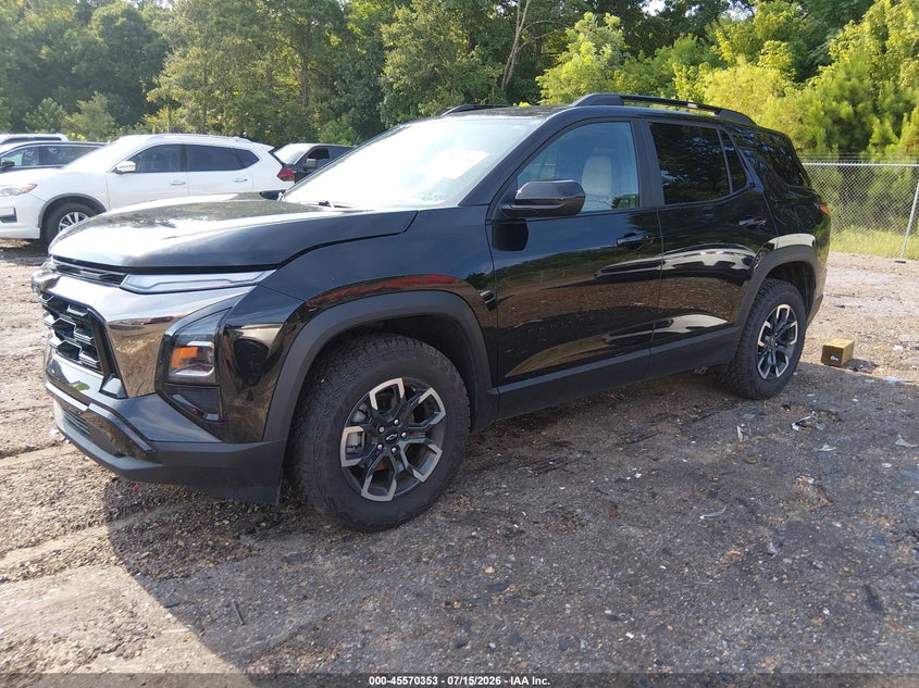 2025 Chevrolet Equinox VIN 3GNAXKEG4SL209983 IAAI salvage auction — ENGINE DAMAGE, Salvage Title, sold $10,500 on 2026-08-22 (photo 2)