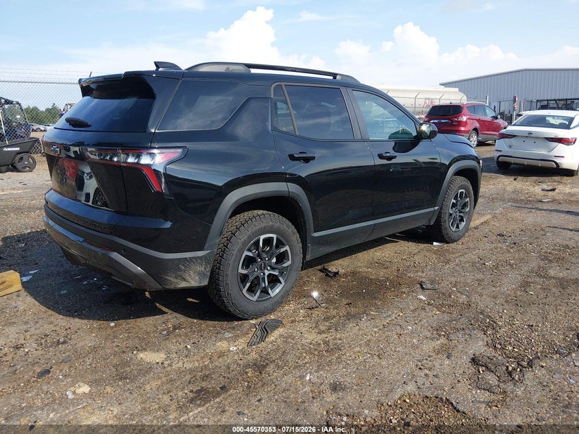 2025 Chevrolet Equinox VIN 3GNAXKEG4SL209983 IAAI salvage auction — ENGINE DAMAGE, Salvage Title, sold $10,500 on 2026-08-22 (photo 4)