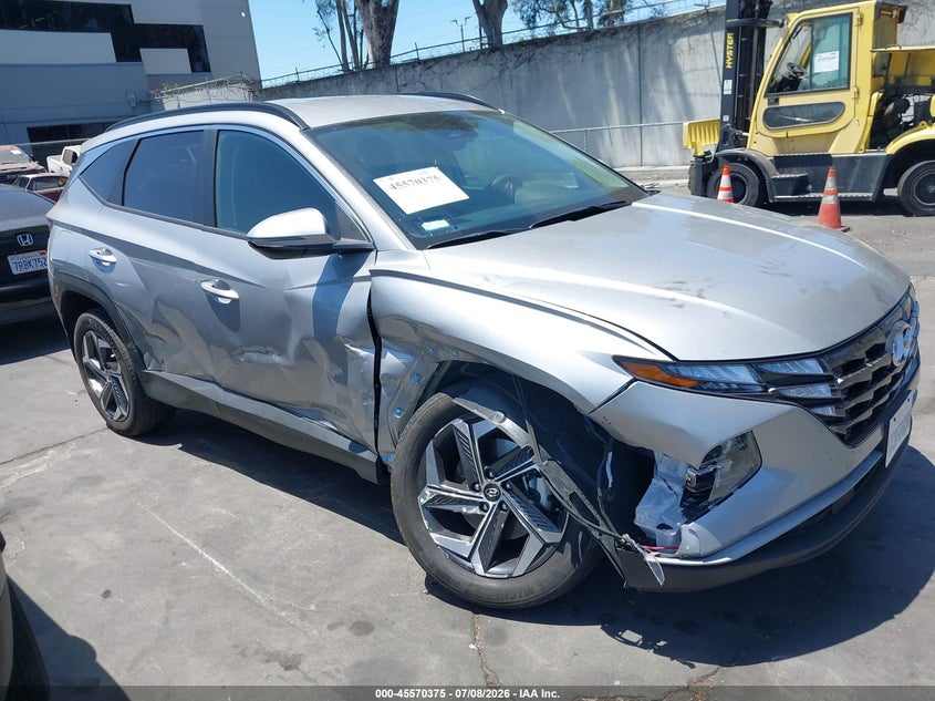 2022 Hyundai Tucson VIN KM8JBDA25NU071082 IAAI salvage auction — RIGHT SIDE, Salvage Certificate (California), sold $7,800 on 2026-07-26 (photo 1)