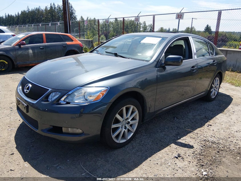 2006 Lexus Gs 300 VIN JTHCH96S660012812 IAAI salvage auction — NORMAL WEAR, Clear (Washington), sold $1,075 on 2026-07-15 (photo 2)