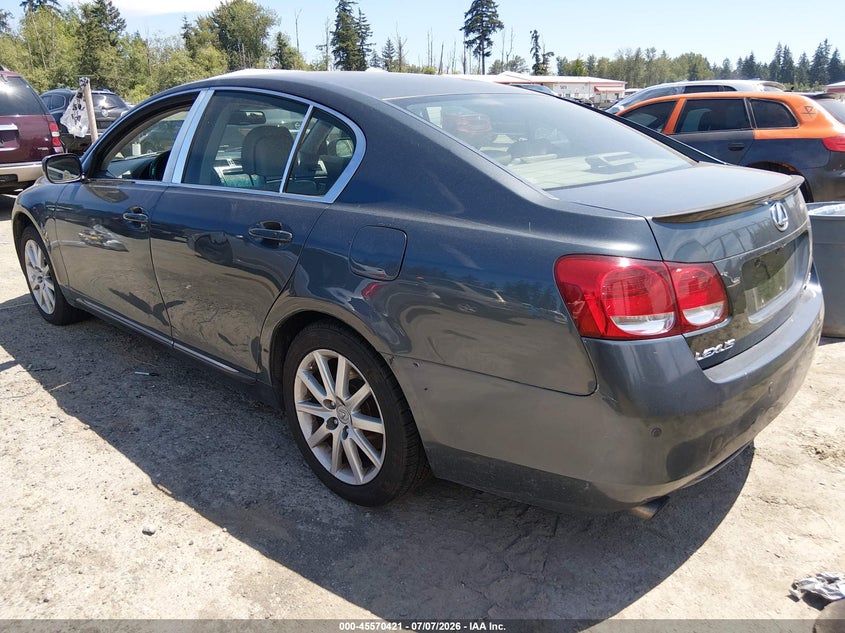 2006 Lexus Gs 300 VIN JTHCH96S660012812 IAAI salvage auction — NORMAL WEAR, Clear (Washington), sold $1,075 on 2026-07-15 (photo 3)