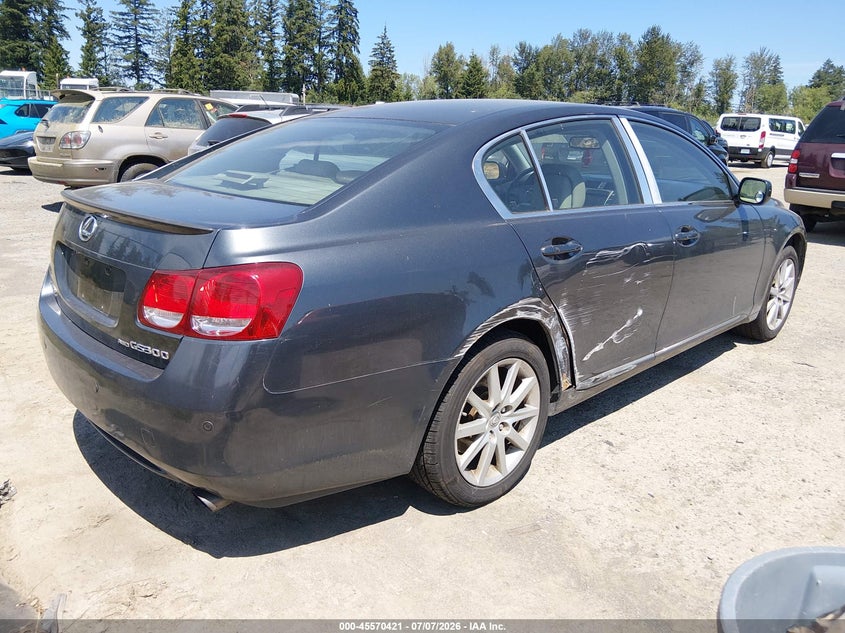 2006 Lexus Gs 300 VIN JTHCH96S660012812 IAAI salvage auction — NORMAL WEAR, Clear (Washington), sold $1,075 on 2026-07-15 (photo 4)