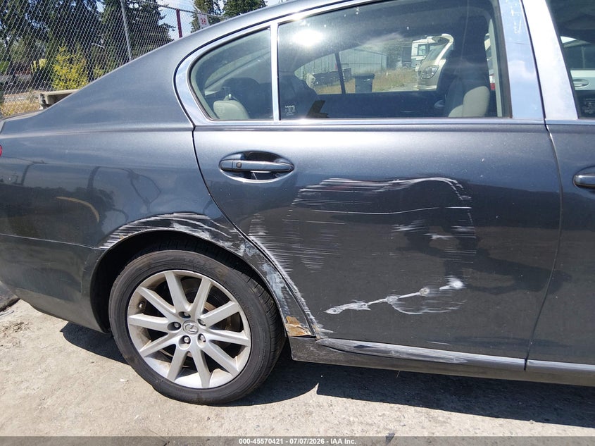 2006 Lexus Gs 300 VIN JTHCH96S660012812 IAAI salvage auction — NORMAL WEAR, Clear (Washington), sold $1,075 on 2026-07-15 (photo 6)