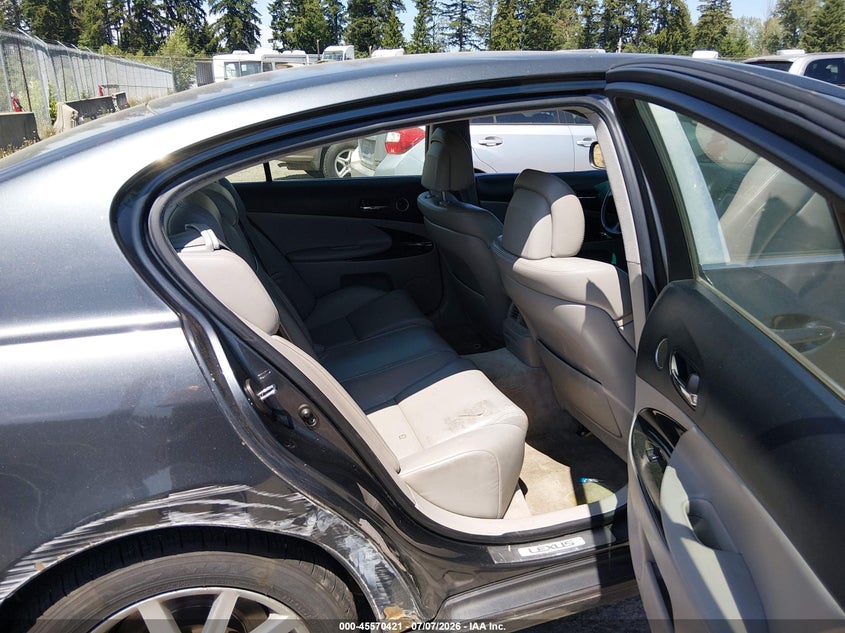 2006 Lexus Gs 300 VIN JTHCH96S660012812 IAAI salvage auction — NORMAL WEAR, Clear (Washington), sold $1,075 on 2026-07-15 (photo 8)
