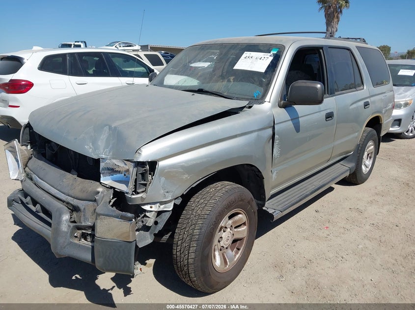 2000 Toyota 4runner VIN JT3GM84R9Y0060529 IAAI salvage auction — NORMAL WEAR, Salvage (California), sold $1,000 on 2026-07-29 (photo 2)