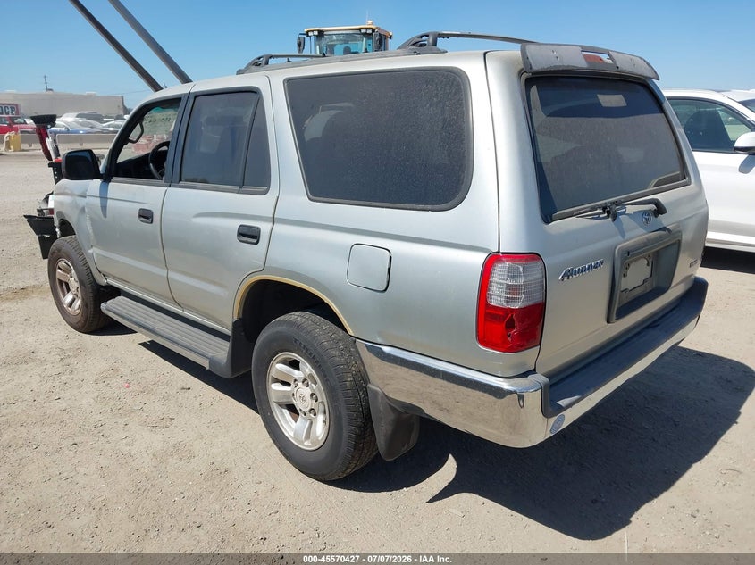2000 Toyota 4runner VIN JT3GM84R9Y0060529 IAAI salvage auction — NORMAL WEAR, Salvage (California), sold $1,000 on 2026-07-29 (photo 3)