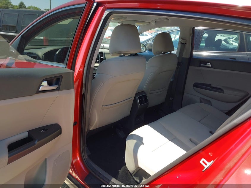 2017 Kia Sportage VIN KNDPM3AC0H7191385 IAAI salvage auction — THEFT, Rebuildable (Florida), sold $25 on 2026-07-28 (photo 8)