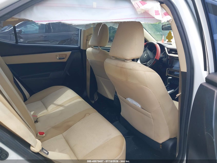 2017 Toyota Corolla VIN 5YFBURHE7HP703954 IAAI salvage auction — FRONT END, Salvage (Pennsylvania), sold $2,500 on 2026-07-24 (photo 8)