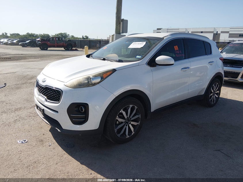 2017 Kia Sportage VIN KNDPN3AC5H7151297 IAAI salvage auction — NORMAL WEAR, Original (Texas), sold $125 on 2026-07-21 (photo 2)