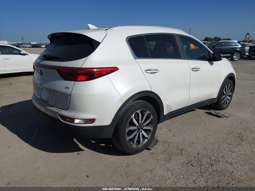 2017 Kia Sportage VIN KNDPN3AC5H7151297 IAAI salvage auction — NORMAL WEAR, Original (Texas), sold $125 on 2026-07-21 (photo 4)