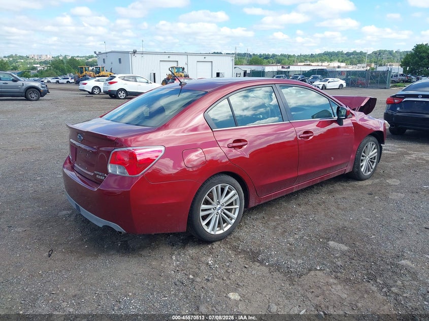 2016 Subaru Impreza VIN JF1GJAF65GH008822 IAAI salvage auction — FRONT END, Salvage (Pennsylvania), sold $400 on 2026-07-31 (photo 4)