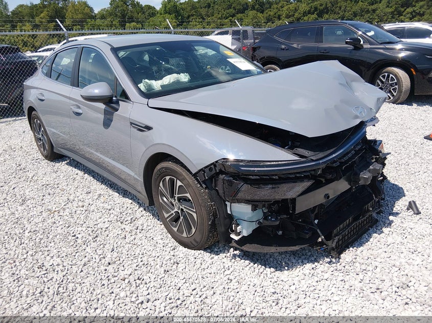 2026 Hyundai Sonata VIN KMHL24JJ6TA156964 IAAI salvage auction — FRONT END, Certificate Of Destruction (Florida), sold $6,025 on 2026-07-15 (photo 1)