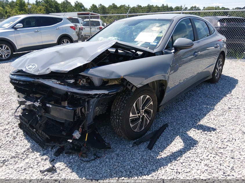 2026 Hyundai Sonata VIN KMHL24JJ6TA156964 IAAI salvage auction — FRONT END, Certificate Of Destruction (Florida), sold $6,025 on 2026-07-15 (photo 2)
