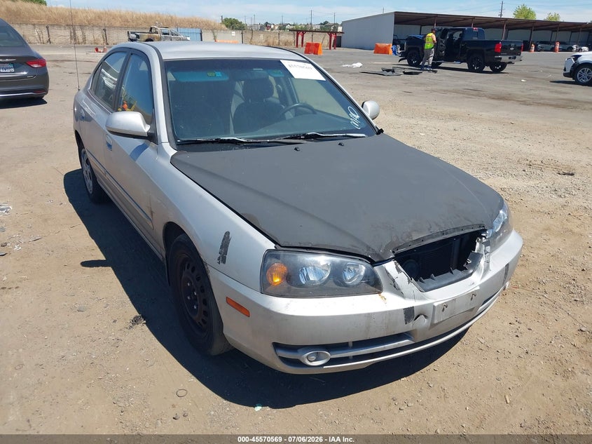 2006 Hyundai Elantra VIN KMHDN46D76U209186 IAAI salvage auction — NORMAL WEAR, Clear (New York), sold $25 on 2026-07-29 (photo 1)