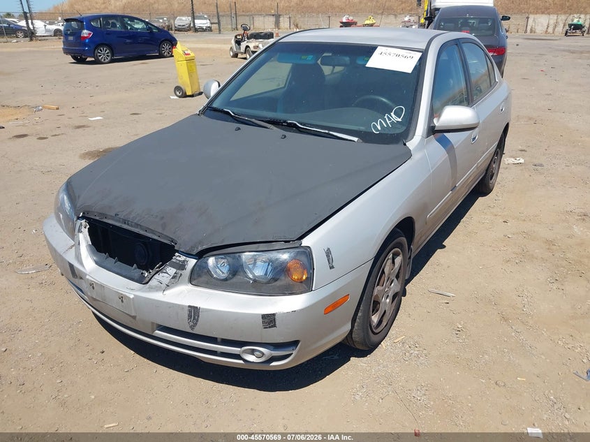 2006 Hyundai Elantra VIN KMHDN46D76U209186 IAAI salvage auction — NORMAL WEAR, Clear (New York), sold $25 on 2026-07-29 (photo 2)