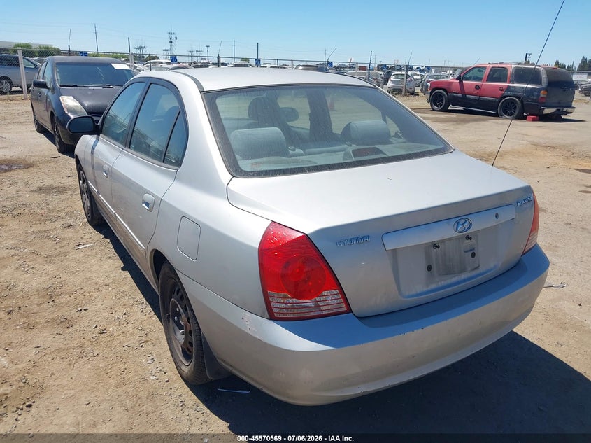 2006 Hyundai Elantra VIN KMHDN46D76U209186 IAAI salvage auction — NORMAL WEAR, Clear (New York), sold $25 on 2026-07-29 (photo 3)