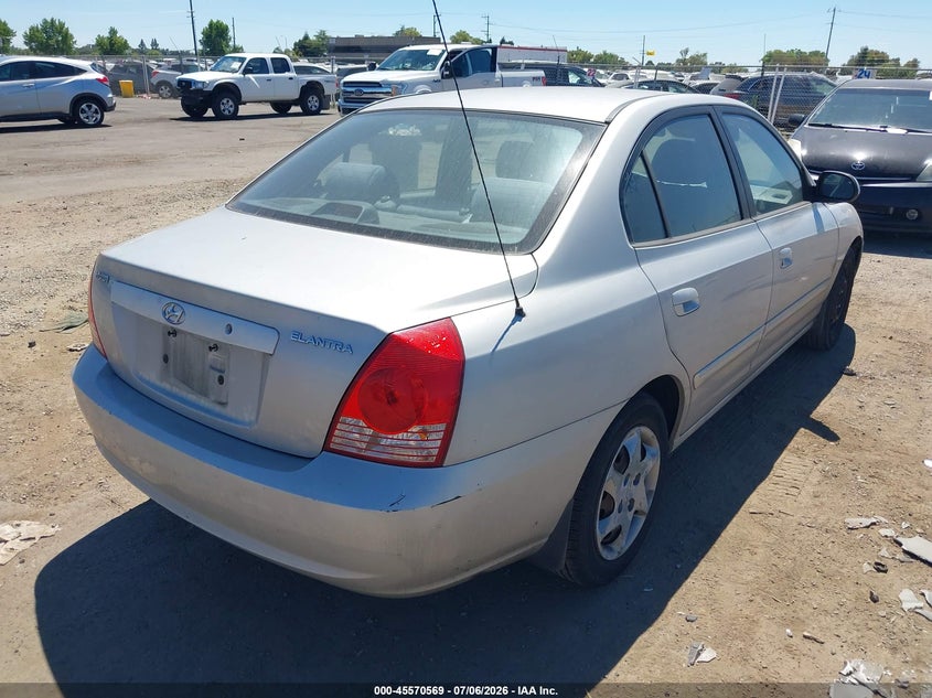 2006 Hyundai Elantra VIN KMHDN46D76U209186 IAAI salvage auction — NORMAL WEAR, Clear (New York), sold $25 on 2026-07-29 (photo 4)